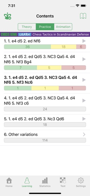 Chess. Scandinavian Defense(圖3)-速報App