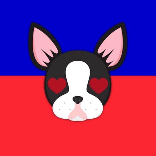 Boston Terrier Lover Emoji iOS App