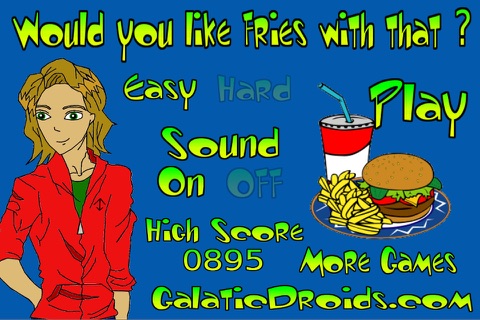 Would you like fries ? Pro - náhled