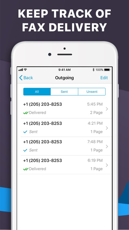 iFax fax app: Fax from iPhone screenshot-7