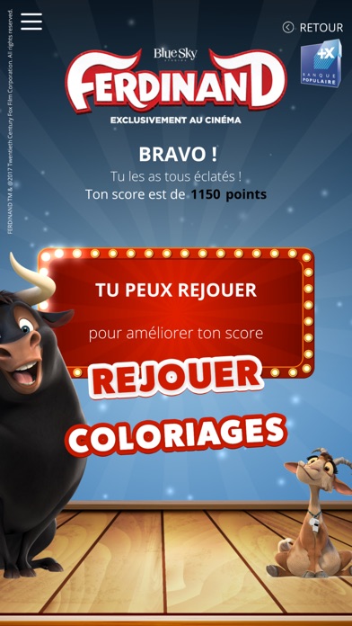 COLORIAGE 3D BANQUE POPULAIRE screenshot 4