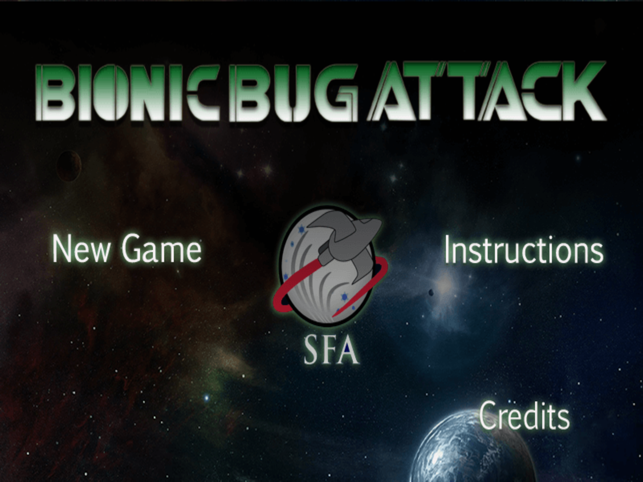 Bionic Bug Attack, game for IOS