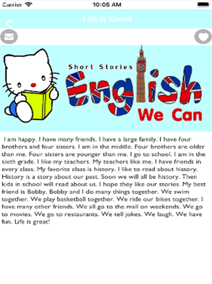 Short Stories in english