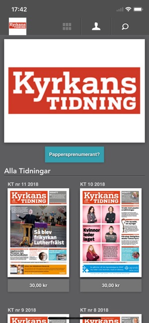 Kyrkans Tidning(圖1)-速報App