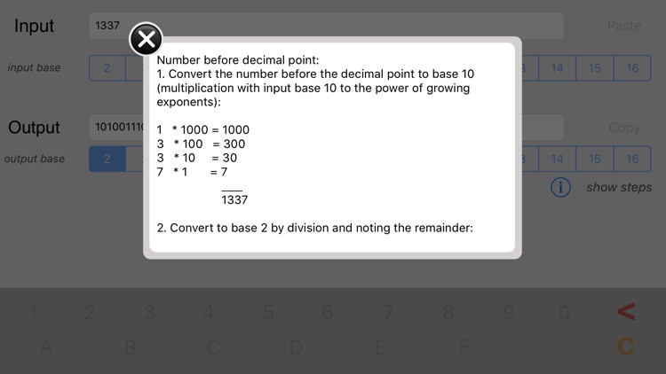 Universal Base Converter (Explanatory)