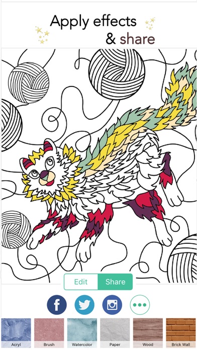 Colorgirl - Coloring Book App screenshot 4