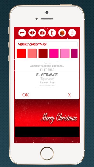 Create Christmas happy cards screenshot 3