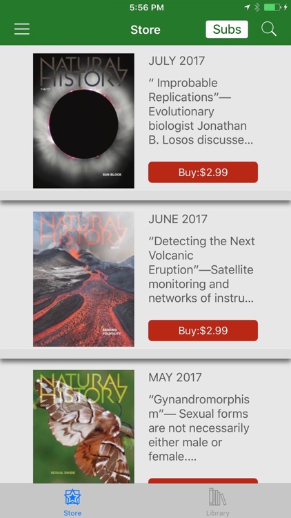 Natural History
