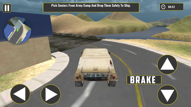 Offroad Army Truck – Cargo Ship & Flight Simulator screenshot-4