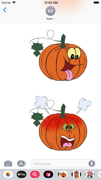 Pumpkin time stickers screenshot-4