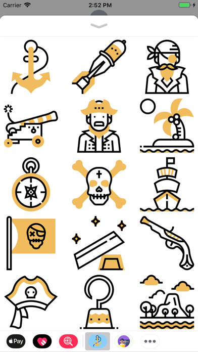 Pirate Of The Seas Stickers screenshot 2
