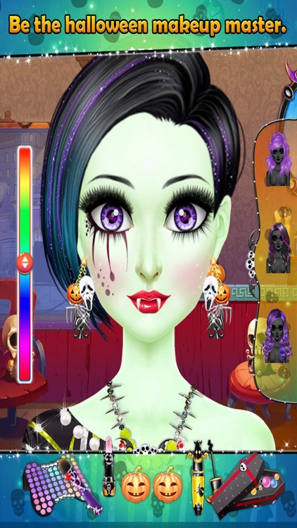 Monster Girls Makeup Dress Up screenshot-3