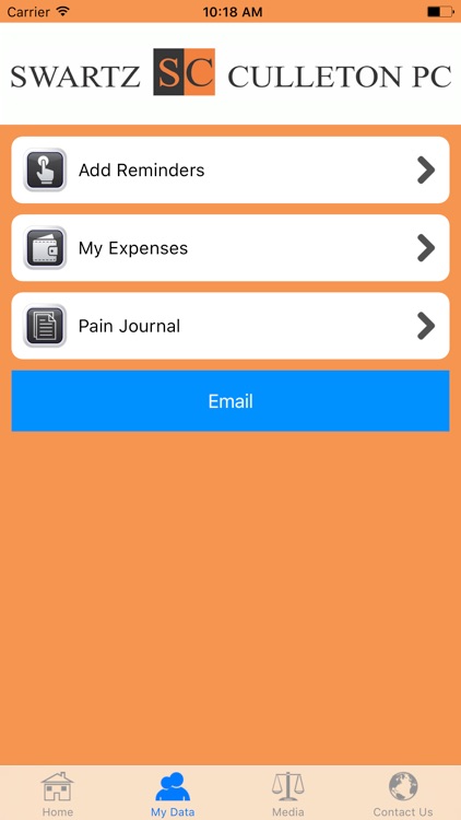 Accident App by Swartz Culleton, PC.