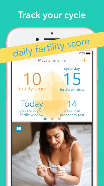 Ovia Fertility & Cycle Tracker screenshot-0