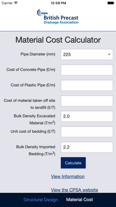 How to cancel & delete Concrete Pipe Calculator from iphone & ipad 2