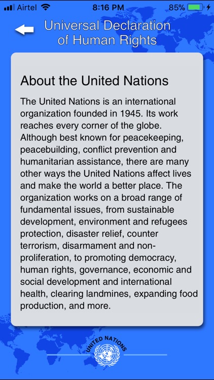 Declaration of Human Rights screenshot-4