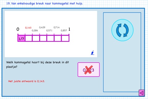 Decimals and fractions math screenshot 4