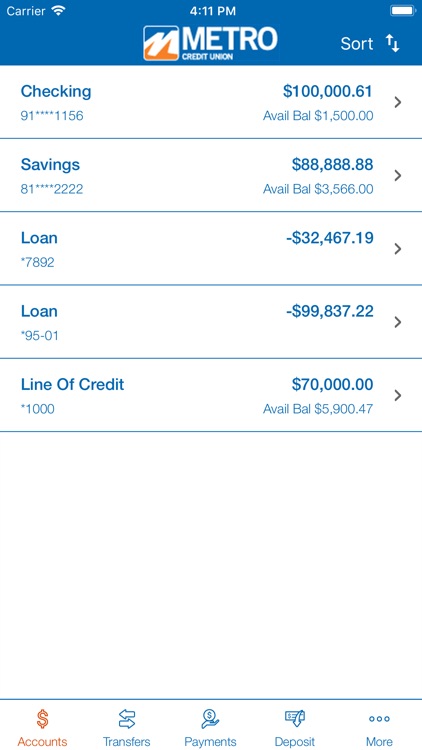 Metro Credit Union Mobile