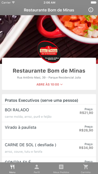 How to cancel & delete Restaurante Bom de Minas from iphone & ipad 2