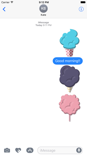 Cotton Candy Funny Stickers(圖1)-速報App