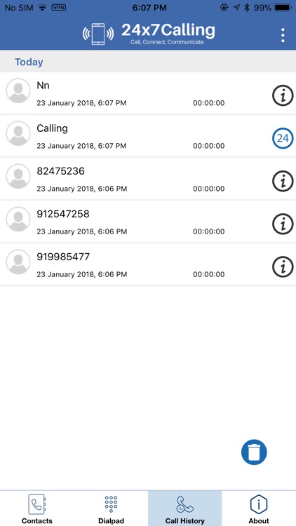 24x7Calling screenshot-3