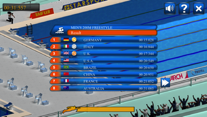 世界游泳赛模拟游戏 screenshot 3