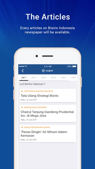 Bisnis Indonesia E-Paper screenshot 4