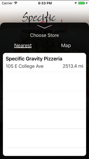 Specific Gravity Pizzeria & Beer Joint(圖2)-速報App