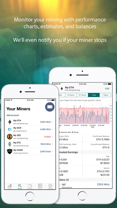 Ecoinia - mining, news, prices screenshot 3