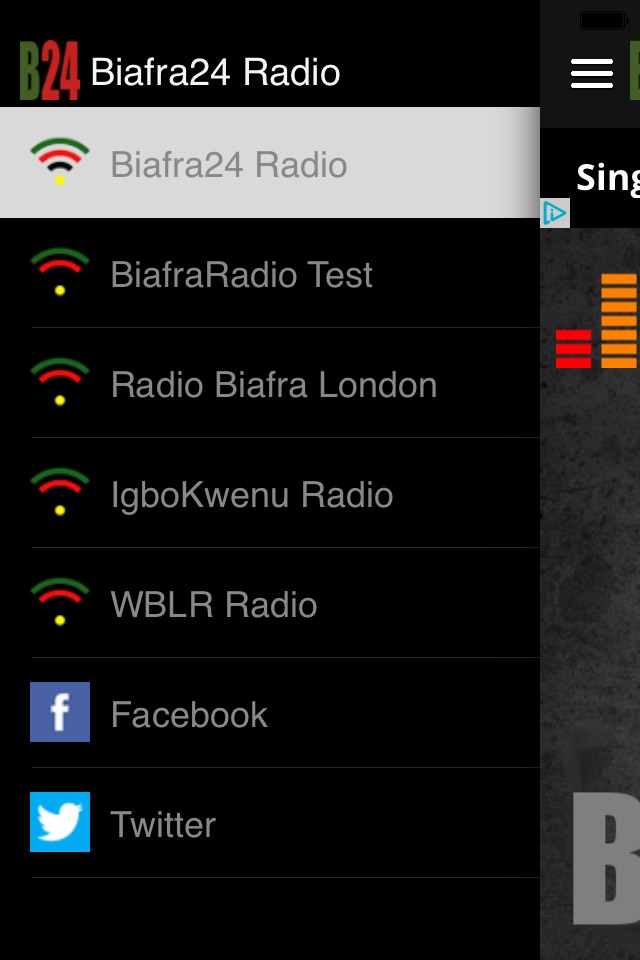 Biafra 24 Radio screenshot 2