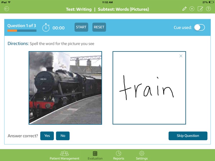 Case Comprehensive Adult Speech Language Eval screenshot-0