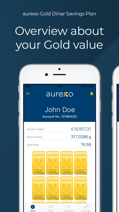 How to cancel & delete aurexo Gold Dinar from iphone & ipad 2