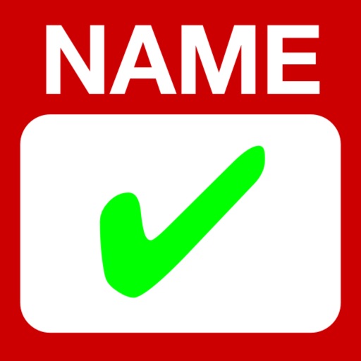Name Check icon