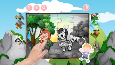 Animal Jigsaw Puzzle Game for Kindergarten screenshot 3