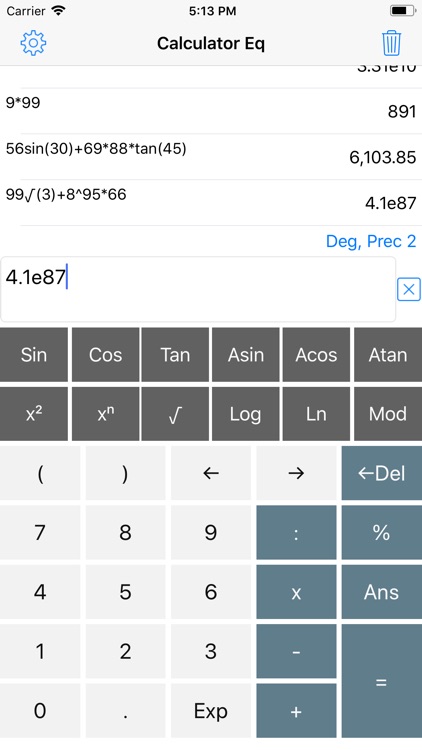 Calculator Eq screenshot-4