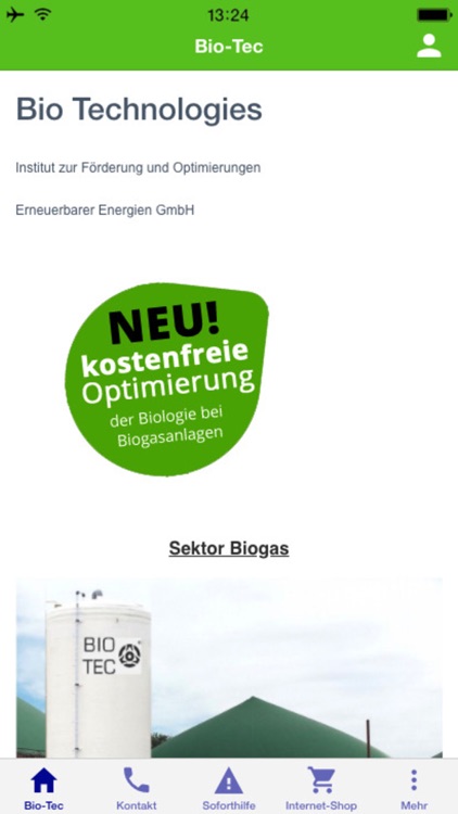 1. Biogas Hilfe Notfall App screenshot-3