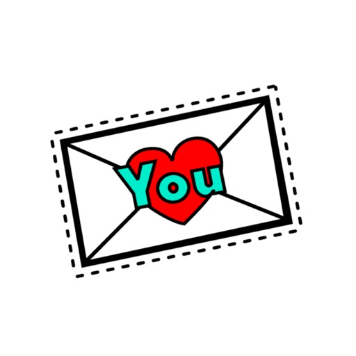 Love messages - cute stickers