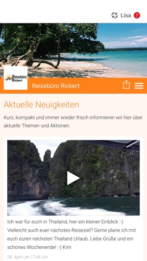 Reisebüro Rickert(圖1)-速報App