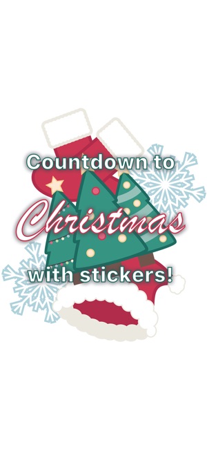 Days Until Christmas Stickers