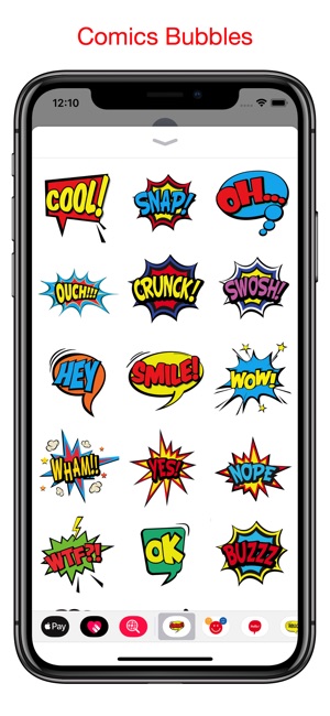 Comics Bubbles - WOW pack(圖1)-速報App