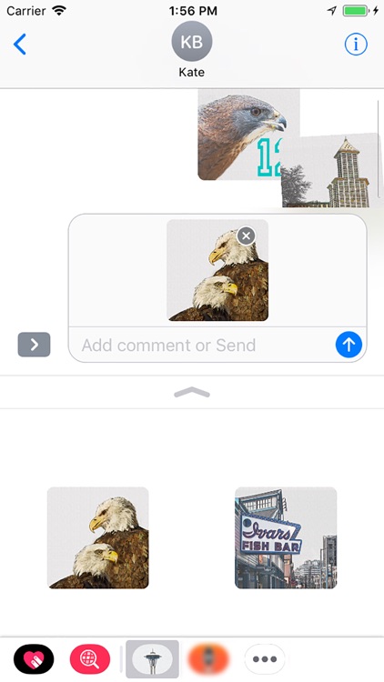 Seattle Stickies for iMessage screenshot-8