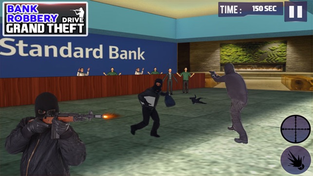 Bank Robbery Shooting Game