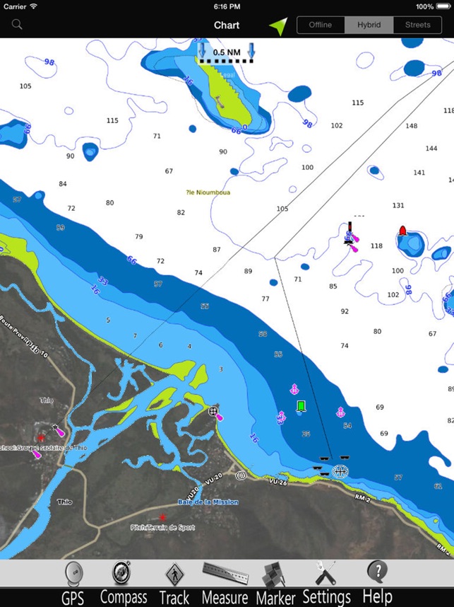 New Caledonia GPS Charts Pro(圖4)-速報App