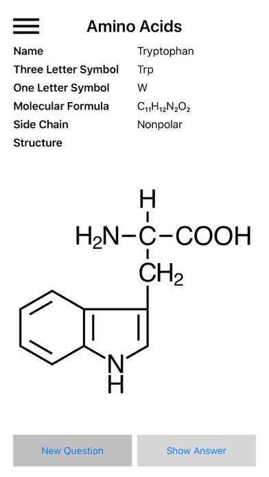 Amino Acids Flashcards screenshot 4