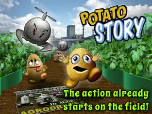 화면 캡처 1 POTATO STORY - action runner fun game iphone