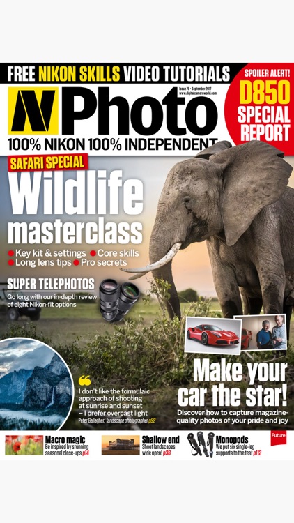 N-Photo: the Nikon photography magazine