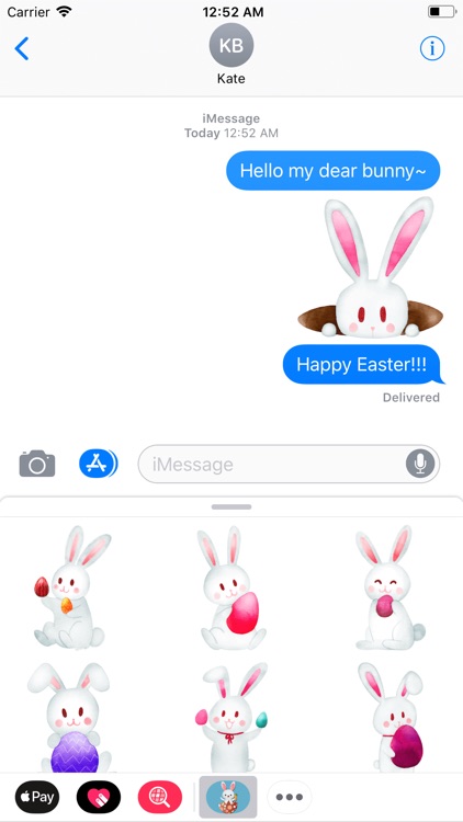 Happy Easter 2018 Stickers