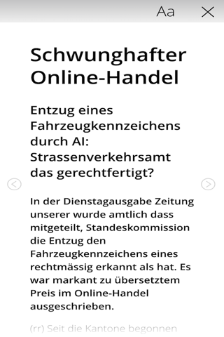 Appenzeller Volksfreund screenshot 4