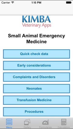 Veterinary Emergency Medicine Small Animal(圖1)-速報App