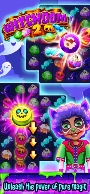 Witchdom 2 - Halloween Puzzle(圖3)-速報App